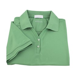 Two-Button Banded Sleeve Women's Polo